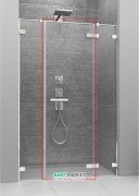 Душевая дверь Radaway Arta Door G 620 правая хром прозрачное стекло 386455-03-01R