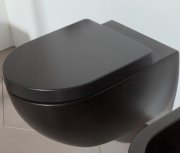 Унітаз підвісний безободковий Flaminia APP санфаянс графіт AP118G NERO MATT (GRAFFITE)