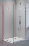 Душевая дверь Radaway Arta KDD B 100 левая хром прозрачное стекло 386162-03-01L