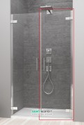 Душові двері Radaway Arta DWD 45 права хром прозоре скло 386031-03-01R