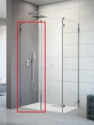 Стенка душевая фронтальная Radaway Arta KDS II 715 хром прозрачное стекло 386107-03-01