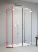 Стенка душевая боковая Radaway Arta S2 70 хром прозрачное стекло 386109-03-01