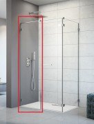 Стенка душевая фронтальная Radaway Arta KDS II 515 хром прозрачное стекло 386104-03-01