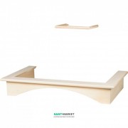 Деревянная рамка для кухонной вытяжки Franke Country Linear FCL 902 неокрашенное дерево 112.0018.026