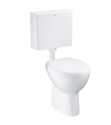 Унитаз напольный Grohe BauCeramic с бачком и сиденьем альпин-белый 39560000
