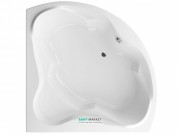 Ванна акрилова Radaway Keria 150х150 см кутова з ніжками білий WA1-37-150x150US