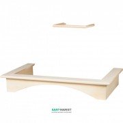 Дерев'яна рамка для кухонної витяжки Franke Country Linear FCL 902 незабарвлене дерево 112.0018.026