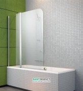 Шторка для ванної Radaway Eos II PND 110 ліва прозоре скло / хром 206211-01L