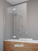 Шторка для ванной Radaway Fuenta New PND 100/L левая прозрачное стекло 208210-01L