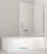 Шторка для ванной Radaway Arta PNJ 130 правая прозрачное стекло/хром 210213-01R