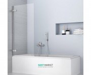 Шторка для ванной Radaway Arta PNJ 70 левая прозрачное стекло/хром 210101-01L