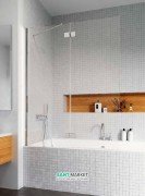 Шторка для ванної Radaway Essenza New PND II 100 ліва прозоре скло / хром 10002100-01-01L