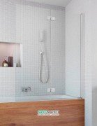 Шторка для ванної Radaway Essenza New PND 100 права прозоре скло / хром 207210-01R