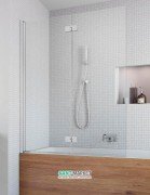 Шторка для ванної Radaway Essenza New PND 100 ліва прозоре скло / хром 207210-01L