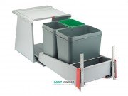 Сортер для відходів Franke Corner 700 Motion сірий 121.0014.913