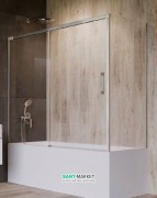 Шторка для ванной Radaway Idea PN DWJ+S 150 левая прозрачное стекло/хром 10042150-01-01L