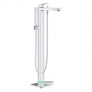 Смеситель для ванной Grohe Eurocube напольный однорычажный хром 23672001