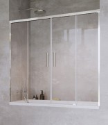 Шторка для ванной Radaway Idea PN DWD 160 прозрачное стекло/хром 10004160-01-01