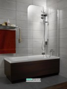 Шторка для ванной Radaway Torrenta PND 101 правая графитовое стекло/хром 201202-105NR
