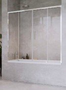 Шторка для ванної Radaway Idea PN DWD 140 прозоре скло / хром 10004140-01-01