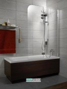 Шторка для ванної Radaway Torrenta PND 121 права графітове скло / хром 201203-105NR