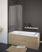 Шторка для ванної Radaway Torrenta PNJ 80 ліва прозоре скло / хром 201101-101NL