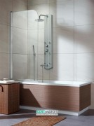 Шторка для ванної Radaway EOS PNJ 50 ліва прозоре скло / хром 205102-101L