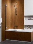 Шторка для ванной Radaway Carena PND 130 левая прозрачное стекло/хром 202201-101L