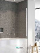 Шторка для ванної Radaway Nes PNJ 60 права прозоре скло / хром 10011060-01-01R