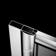 Расширительный профиль Radaway Classic +40 мм хром 001-124185001