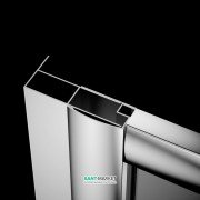 Розширювальний профіль Radaway Premium Plus DWJ / DWD +40 мм хром 001-131190001