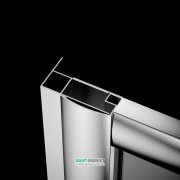 Расширительный профиль Radaway Premium Plus DWJ/DWD +20 мм хром 001-130190001