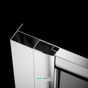 Розширювальний профіль Radaway Vesta +40 мм хром 001-121150001