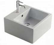 Раковина Galassia Plus Design 40х40 см керамика белый 6034M