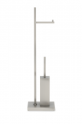Стойка для ёршика для унитаза Decor Walther DW 671 напольный никель сатинированный DCW-DW 671 0801934