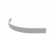 Панель для піддону Miraggio Madrid 800 склопластик білий глянцевий 69085501