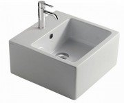 Раковина Galassia Plus Design 40х40 см керамика белый 6034M