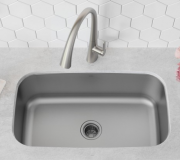 Мойка для кухни прямоугольная Kraus Premier под столешницу  нержавеющая сталь хром KBU14