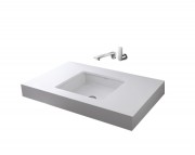 Раковина TOTO врізна квадратна кераміка білий LW1514B