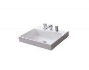 Раковина TOTO врезная прямоугольная керамика белый LW1615B