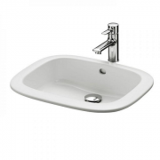 Раковина TOTO Public врізна прямокутна кераміка білий LW763Y