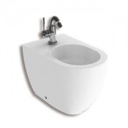 Биде напольное Hatria Fusion Alchemy 35.5х54 см санфарфор белый A0Y0U6