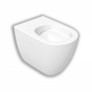 Напольный унитаз безободковый Hatria Fusion Alchemy 35.5х54 см санфарфор белый A0Y1ZA