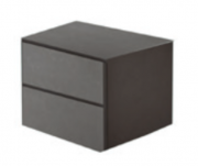 Шафка підлогова Hatria Grandangolo 34х32 см з двома висувними ящиками ДСП тортола 