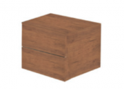 Шафка підлогова Hatria Grandangolo 34х32 см з двома висувними ящиками ДСП тік Y2ADKK