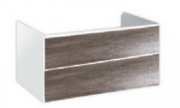 Тумба під раковину Hatria Le Fiabe підвісна 97.5 см ДСП білий/сіро-коричневий 