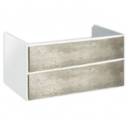 Тумба під раковину Hatria Le Fiabe підвісна 77.5 см ДСП білий/цемент 