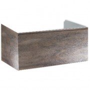 Тумба под раковину Hatria Le Fiabe подвесная 57.5 см ДСП серо-коричневый 