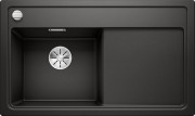 Мойка для кухни Blanco Zenar 45 S 86х51 см с разделочной доской SILGRANIT® PuraDur® черный 526032