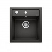 Мийка для кухні Blanco Dalago 45 46,5х51 см SILGRANIT® PuraDur® чорний 525869